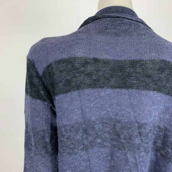 Habitat Linen Cotton Open Front Knit Cardigan - Picture 9 of 12